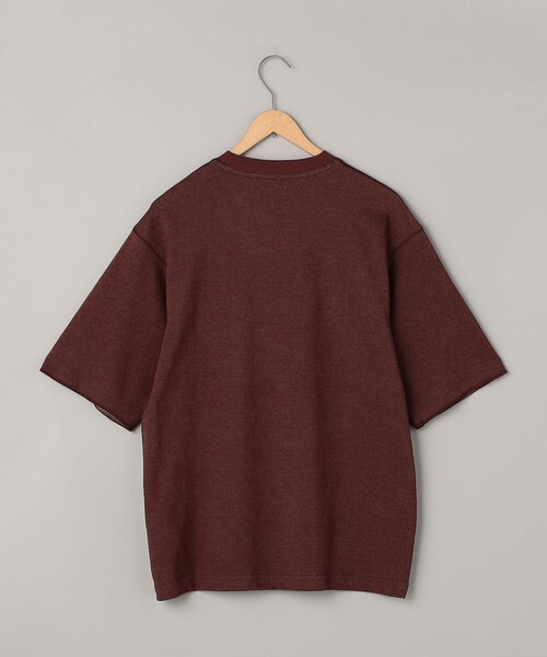coen(コーエン)の「【吸水速乾/UVカット】配色ポンチ半袖ポケットTシャツ(Tシャツ/カットソー・メンズ・ケリーグリーン/ワインレッド/ネイビー・M/S/XL/L)」の4枚目の写真