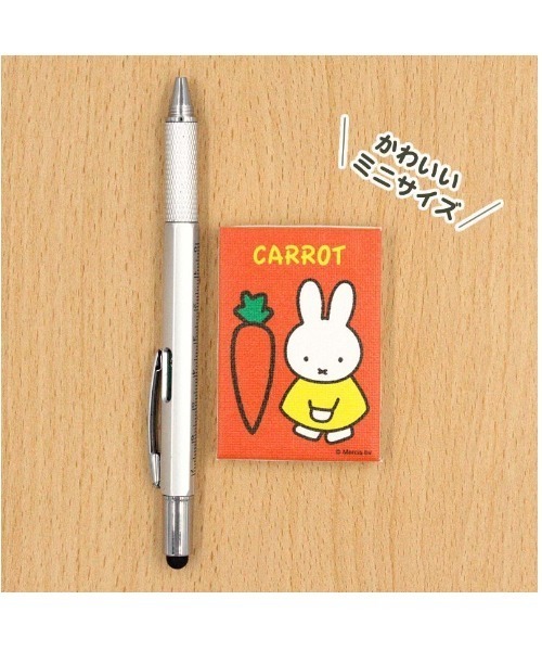 Miffy( ミッフィー)の「ミッフィー ミニキャンバスアート CARROT(オレンジ)EYE(手帳/メモ帳・レディース・マルチ・FREE)」の3枚目の写真