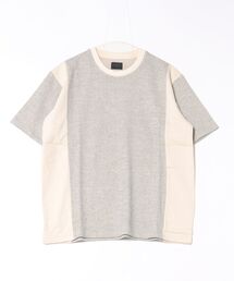 【RES】【MMMM】イレギュラーテレコ　サイドパネルドTEE