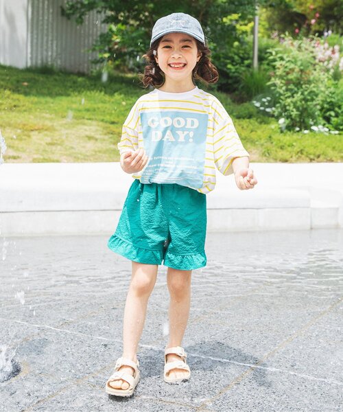 BREEZE(ブリーズ)の「【接触冷感/サマーエール】冷っほーい!半袖Tシャツ_UVカット(Tシャツ/カットソー・キッズ・ネイビー/オフホワイト/イエロー/ミント・140/130/120/110/100/90/80)」の14枚目の写真