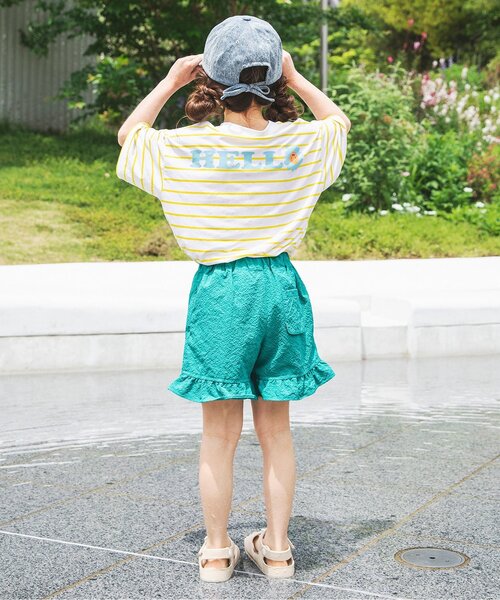 BREEZE(ブリーズ)の「【接触冷感/サマーエール】冷っほーい!半袖Tシャツ_UVカット(Tシャツ/カットソー・キッズ・ネイビー/オフホワイト/イエロー/ミント・140/130/120/110/100/90/80)」の15枚目の写真