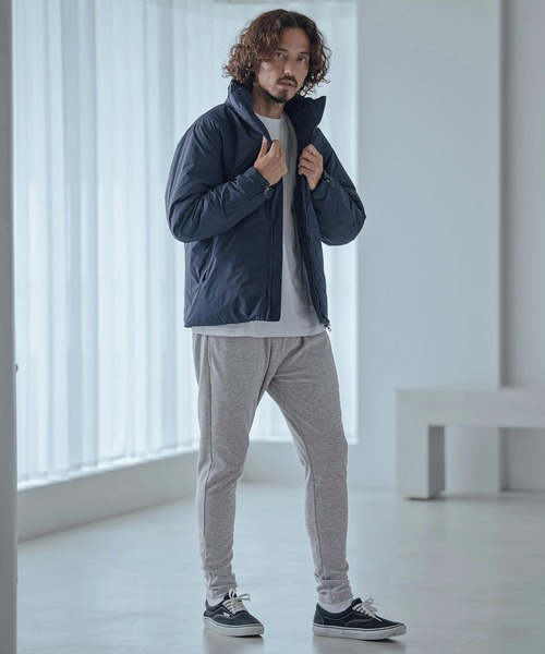 Magine(マージン)の「mp15250-Ribbed Bonded Brushed Slim Easy Pants スリムイージーパンツ(MGN-263-032)(その他パンツ・メンズ・ブラック/杢グレー/ライトベージュ・44/46/48)」の7枚目の写真