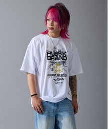 RUSS-K（ラスケー）の「【RUSS-K】別注 プリント 半袖Tシャツ（Tシャツ/カットソー）」