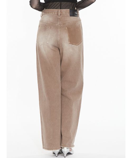 SORIN（ソリン　）の「Layered Like Damage Jeans / レイヤードライクダメージジーンズ（デニムパンツ・レディース・ブラウン/インディゴブルー・36/38）」の8枚目の写真