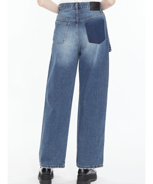 SORIN（ソリン　）の「Layered Like Damage Jeans / レイヤードライクダメージジーンズ（デニムパンツ・レディース・ブラウン/インディゴブルー・36/38）」の20枚目の写真