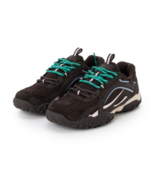FILA(フィラ)の「FILA ECHAPPE MS LJ / フィラ エッシャッペ エムエス エルジェイ(スニーカー・レディース・ブラウン・23.5cm/24.0cm/24.5cm/23.0cm)」の1枚目の写真