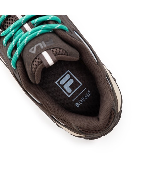FILA(フィラ)の「FILA ECHAPPE MS LJ / フィラ エッシャッペ エムエス エルジェイ(スニーカー・レディース・ブラウン・23.5cm/24.0cm/24.5cm/23.0cm)」の7枚目の写真