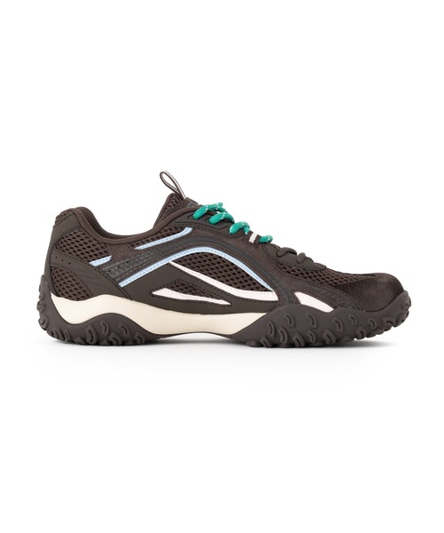 FILA(フィラ)の「FILA ECHAPPE MS LJ / フィラ エッシャッペ エムエス エルジェイ(スニーカー・レディース・ブラウン・23.5cm/24.0cm/24.5cm/23.0cm)」の5枚目の写真
