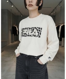 ELEY KISHIMOTO×FILA LS TEE / イーリーキシモト×フィラ ナガソデティーシャツ