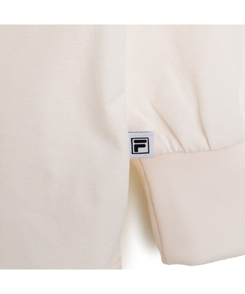 FILA(フィラ)の「ELEY KISHIMOTO×FILA LS TEE / イーリーキシモト×フィラ ナガソデティーシャツ(Tシャツ/カットソー・レディース・ダークカーキ/オフホワイト・S/M/L/XL)」の6枚目の写真