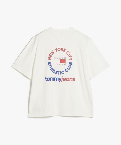 tommy jeans(トミー ジーンズ)の「ユニセックス 90’sクレストショートスリーブTシャツ(Tシャツ/カットソー・レディース・ホワイト/ネイビー/レッド系6・X-SMALL/X-LARGE/SMALL/MEDIUM/LARGE)」の14枚目の写真
