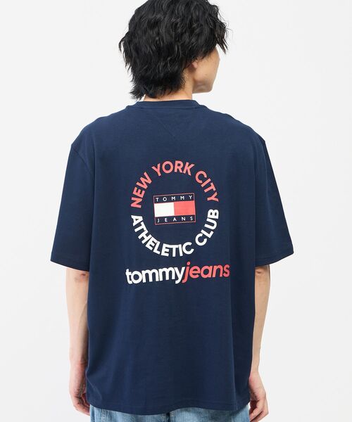 tommy jeans(トミー ジーンズ)の「ユニセックス 90’sクレストショートスリーブTシャツ(Tシャツ/カットソー・レディース・ホワイト/ネイビー/レッド系6・X-SMALL/X-LARGE/SMALL/MEDIUM/LARGE)」の18枚目の写真