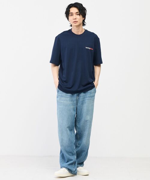 tommy jeans(トミー ジーンズ)の「ユニセックス 90’sクレストショートスリーブTシャツ(Tシャツ/カットソー・レディース・ホワイト/ネイビー/レッド系6・X-SMALL/X-LARGE/SMALL/MEDIUM/LARGE)」の21枚目の写真