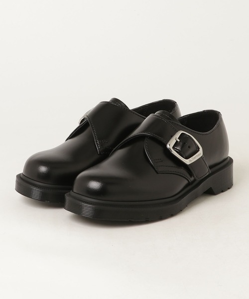 Dr. Martens(ドクターマーチン)の「Dr. Martens/ドクターマーチン 1461 BUCKLE モンク シューズ 43333001(その他シューズ・メンズ・ブラック・UK4/UK5/UK6/UK7/UK8/UK9/UK3/UK10/UK11)」の2枚目の写真