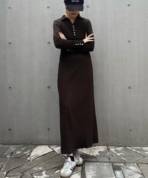 2WAYホルターネックロンパース 春服 夏服（ワンピース）｜rienda