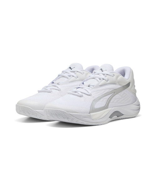 PUMA(プーマ)の「PUMA プーマ メンズ オールプロ ニトロ スカイブレイク 2 バスケットボール(スニーカー・メンズ・ホワイト系その他3/ブラック系その他3・26.5cm/25.5cm/29.0cm/28.0cm/27.0cm/26.0cm/30.0cm/28.5cm/27.5cm/25.0cm)」の3枚目の写真