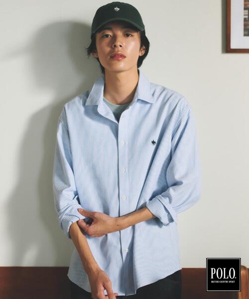 POLO BCS（ポロ ビーシーエス）の「POLO BCS/プレイヤー刺繍キャップ（キャップ・メンズ・ベージュ/ボルドー/モスグリーン/ネイビー・00）」の7枚目の写真
