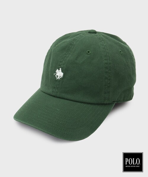 POLO BCS（ポロ ビーシーエス）の「POLO BCS/プレイヤー刺繍キャップ（キャップ・メンズ・ベージュ/ボルドー/モスグリーン/ネイビー・00）」の16枚目の写真