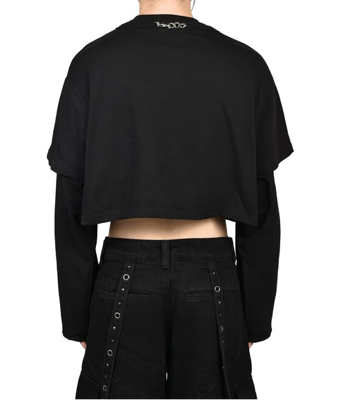 NUBIAN(ヌビアン)の「I AM DJ LONGSLEEVE(Tシャツ/カットソー・メンズ・ブラック・LARGE/MEDIUM/SMALL)」の2枚目の写真