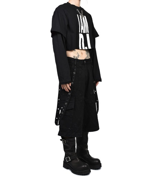 NUBIAN(ヌビアン)の「I AM DJ LONGSLEEVE(Tシャツ/カットソー・メンズ・ブラック・LARGE/MEDIUM/SMALL)」の4枚目の写真
