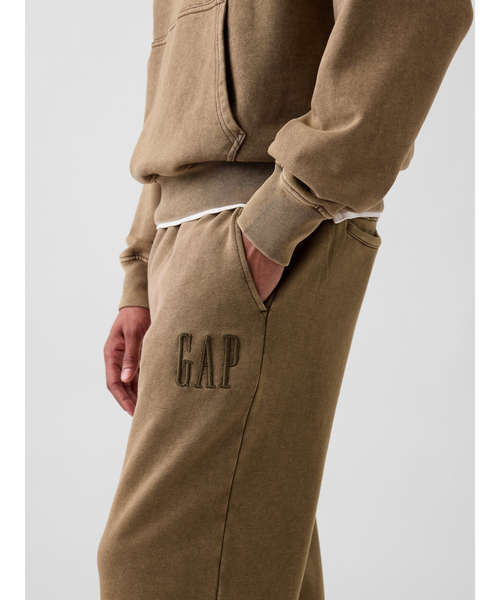 GAP（ギャップ）の「ヘビーウェイト リラックスフィット GAPロゴ スウェットパンツ（スウェットパンツ・メンズ・ブルー/ブラウン/ブラック・XS/S/M/L/XL）」の18枚目の写真