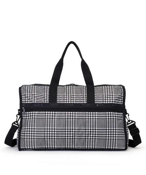 LeSportsac（レスポートサック）の「DELUXE LG WEEKENDER シティハウンドトゥース（ボストンバッグ・レディース・ブラック・FREE）」の5枚目の写真