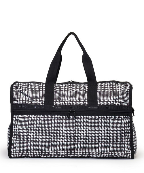 LeSportsac（レスポートサック）の「DELUXE LG WEEKENDER シティハウンドトゥース（ボストンバッグ・レディース・ブラック・FREE）」の7枚目の写真
