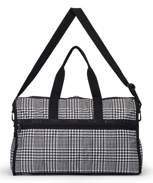 LeSportsac（レスポートサック）の「DELUXE LG WEEKENDER シティハウンドトゥース（ボストンバッグ・レディース・ブラック・FREE）」の8枚目の写真