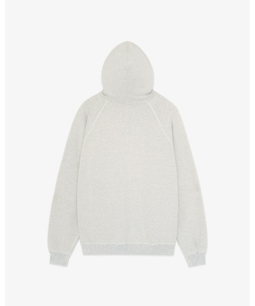 FRONT 11201（フロントワンワントゥーオーワン）の「Organic Yarn Hoodie（パーカー・メンズ・グレー・S/XL/L/M）」の2枚目の写真