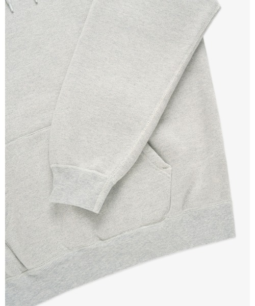 FRONT 11201（フロントワンワントゥーオーワン）の「Organic Yarn Hoodie（パーカー・メンズ・グレー・S/XL/L/M）」の4枚目の写真