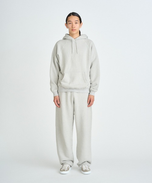 FRONT 11201（フロントワンワントゥーオーワン）の「Organic Yarn Hoodie（パーカー・メンズ・グレー・S/XL/L/M）」の5枚目の写真
