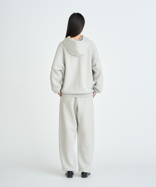 FRONT 11201（フロントワンワントゥーオーワン）の「Organic Yarn Hoodie（パーカー・メンズ・グレー・S/XL/L/M）」の10枚目の写真