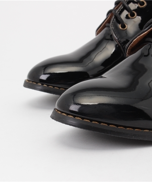 WEGO(ウィゴー)の「WEGO/レースアップヒールシューズ(ドレスシューズ・レディース・ブラック/ブラウン・SMALL/LARGE/MEDIUM)」の9枚目の写真