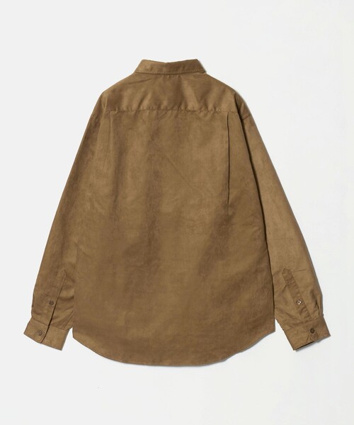 A DAY IN THE LIFE UNITED ARROWS(アデイインザライフユナイテッドアローズ)の「スエードライク シャツ<A DAY IN THE LIFE>(シャツ/ブラウス・メンズ・グレー系/ブラック/ベージュ・L/S/M)」の9枚目の写真