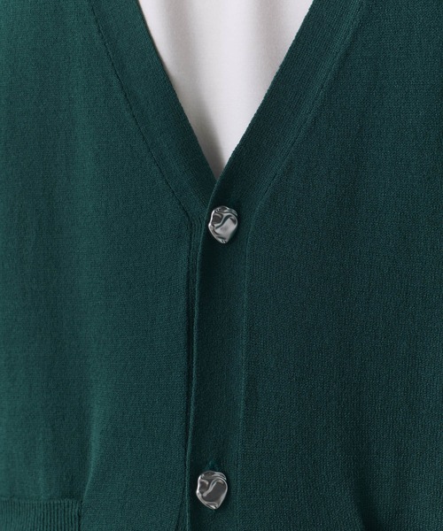 Confirm(コンファーム)の「Stone-like Button Cardigan / ストーンライクボタンカーディガン メンズ レディース ユニセックス(カーディガン/ボレロ・メンズ・ネイビー/ブラック/グリーン・L/S/M)」の12枚目の写真