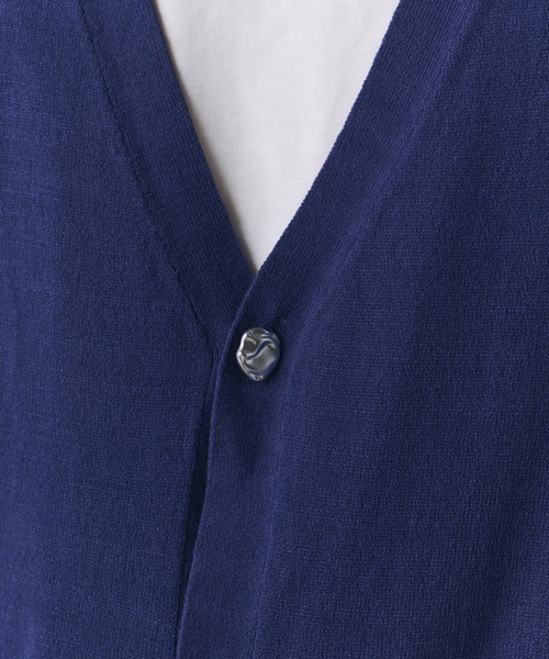 Confirm(コンファーム)の「Stone-like Button Cardigan / ストーンライクボタンカーディガン メンズ レディース ユニセックス(カーディガン/ボレロ・メンズ・ネイビー/ブラック/グリーン・L/S/M)」の21枚目の写真
