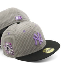 NEW ERA(�j���[�G��)�̃j���[�G���L���b�v 59FIFTY�T�C�h�p�b�` 2�g�[���[�f�����CMLB ONSPOTZ�ʒ�(�L���b�v)