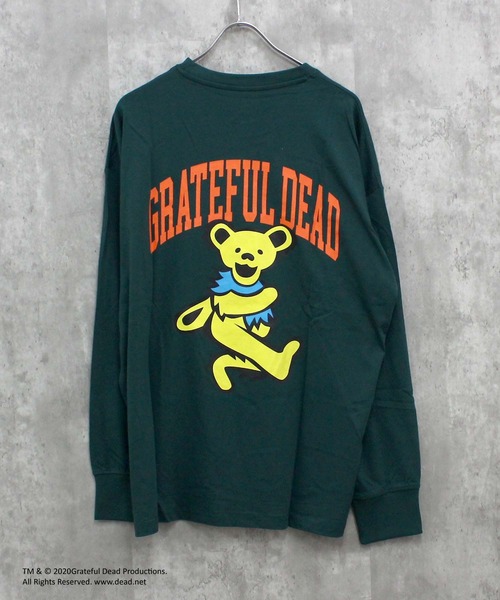 Grateful Dead(グレイトフルデッド)の「メンズ GRATEFUL DEAD グレイトフルデッド BIGトレーナー(スウェット・メンズ・ホワイト系4/ダークグリーン/グレー系その他2/ベージュ系2/ホワイト系その他2/オレンジ/杢グレー/ダークグリーン系1/ホワイト系その他3/ベージュ/ブラック/パープル/ホワイト系その他/チャコールグレー/オフホワイト/ベージュ系1/ブラック系その他/ブルー系その他/ダークグリーン系2/ブラック系2・L/M/XL)」の16枚目の写真