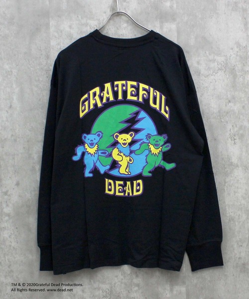 Grateful Dead(グレイトフルデッド)の「メンズ GRATEFUL DEAD グレイトフルデッド BIGトレーナー(スウェット・メンズ・ホワイト系4/ダークグリーン/グレー系その他2/ベージュ系2/ホワイト系その他2/オレンジ/杢グレー/ダークグリーン系1/ホワイト系その他3/ベージュ/ブラック/パープル/ホワイト系その他/チャコールグレー/オフホワイト/ベージュ系1/ブラック系その他/ブルー系その他/ダークグリーン系2/ブラック系2・L/M/XL)」の7枚目の写真