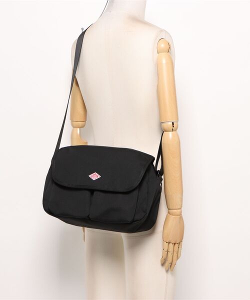 DANTON（ダントン）の「OBERKAMPF - Canvas Shoulder Bag（ショルダーバッグ・レディース・ブラック/オレンジ/チャコール/アイボリー/ブラウン系その他・-）」の10枚目の写真