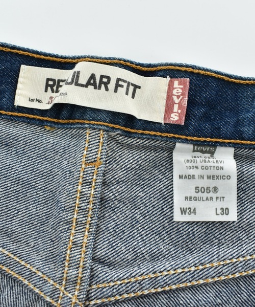 LABORATORY R(ラボラトリーアール)の「【USED】Levi's 505 デニムパンツ(デニムパンツ・メンズ・ネイビー・LARGE)」の4枚目の写真