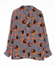 コットンパン　cotton pan 蜘蛛の巣　総柄　半袖シャツ cotton pan｜コットンパンのシャツ/ブラウス通販 - ZOZOTOWN