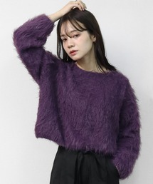 【WEB限定商品】シャギーショートニット SHAGGY SHORT KNIT