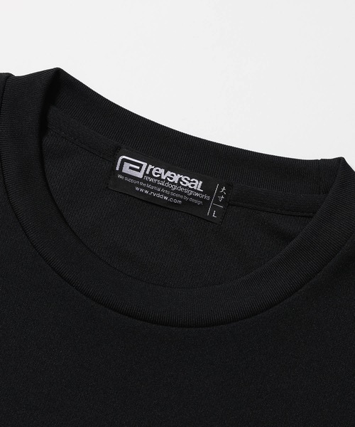 reversal.dogi.design.works(リバーサル・ドーギ・デザイン・ワークス)の「<reversal/リバーサル>WRF BIGMARK TRIBE DRY MESH TEE(Tシャツ/カットソー・メンズ・ホワイト/ブラック・S/M/L/XL/2XL)」の17枚目の写真