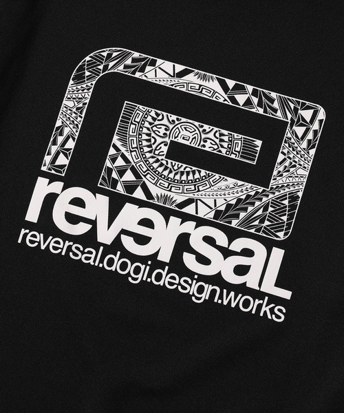 reversal.dogi.design.works(リバーサル・ドーギ・デザイン・ワークス)の「<reversal/リバーサル>WRF BIGMARK TRIBE DRY MESH TEE(Tシャツ/カットソー・メンズ・ホワイト/ブラック・S/M/L/XL/2XL)」の16枚目の写真