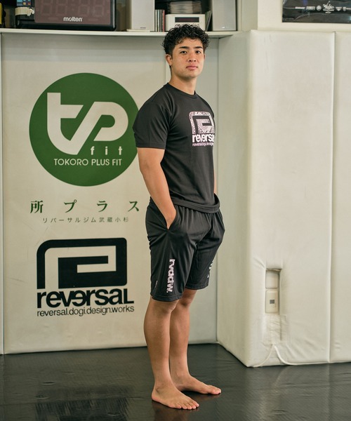 reversal.dogi.design.works(リバーサル・ドーギ・デザイン・ワークス)の「<reversal/リバーサル>WRF BIGMARK TRIBE DRY MESH TEE(Tシャツ/カットソー・メンズ・ホワイト/ブラック・S/M/L/XL/2XL)」の13枚目の写真