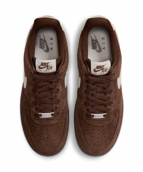 NIKE(ナイキ)の「ナイキ エア フォース 1 '07 スエード ウィメンズシューズ / Nike Air Force 1 '07 Suede Women's Shoes IQ0136-200 Cacao Wow(スニーカー・レディース・ブラウン系その他2・23.5/24.5/24/26/25.5/22/22.5/23/25)」の8枚目の写真