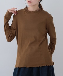 26AW シアーハイネックメロープルオーバー 長袖