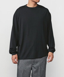 Kaptain Sunshine（キャプテン サンシャイン）の「KAPTAIN SUNSHINE | メリノウール天竺 長袖Tシャツ MEN（Tシャツ/カットソー）」