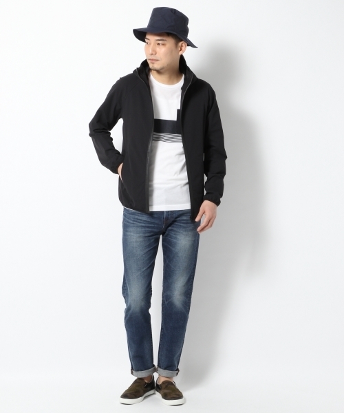 GLOBAL WORK(グローバルワーク)の「【機能素材アイテム】プリントポケットT/712581(Tシャツ/カットソー・メンズ・ダークグレー/ホワイト系その他/グレー/ホワイト・MEDIUM/SMALL/LARGE/X-LARGE)」の11枚目の写真